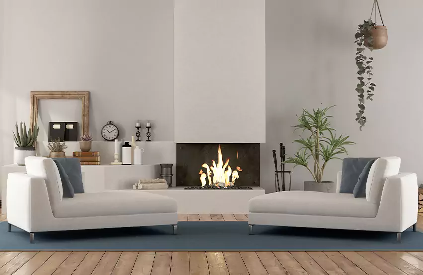 Custom Fireplace Design in Repentigny, QC
